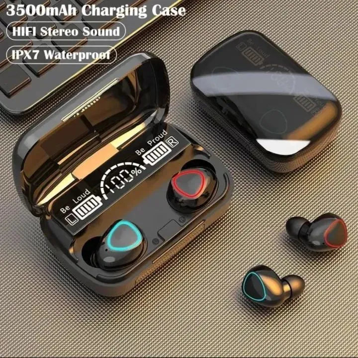 Series M10 Earbuds with Powerbank
