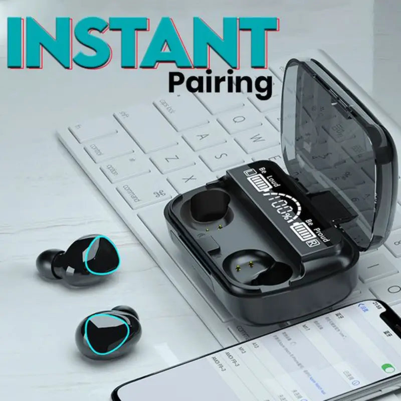 Series M10 Earbuds with Powerbank